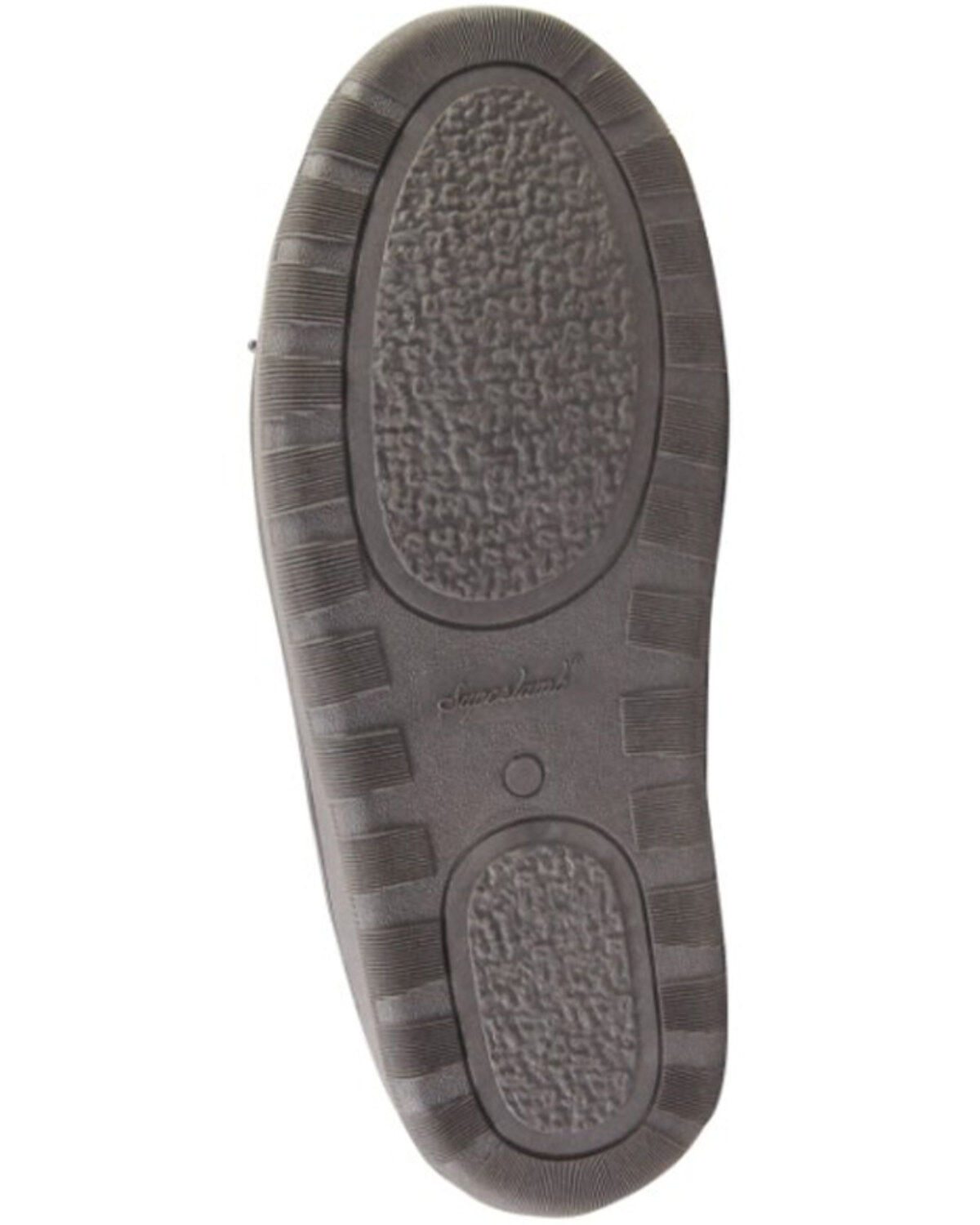 Image #6 - Superlamb Men's Deluxe Slippers - Moc Toe, Dark Brown, hi-res