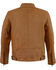 Image #3 - Milwaukee Leather Men's Stand Up Collar Leather Jacket, Tan, hi-res