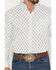 Image #3 - Ariat Men's Bass Geo Print Long Sleeve Button-Down Western Shirt, White, hi-res