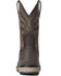 Image #3 - Ariat Women's Dark Storm Riveter Pull On H20 400G CSA Glacier Grip Work Boot - Composite Toe, Brown, hi-res