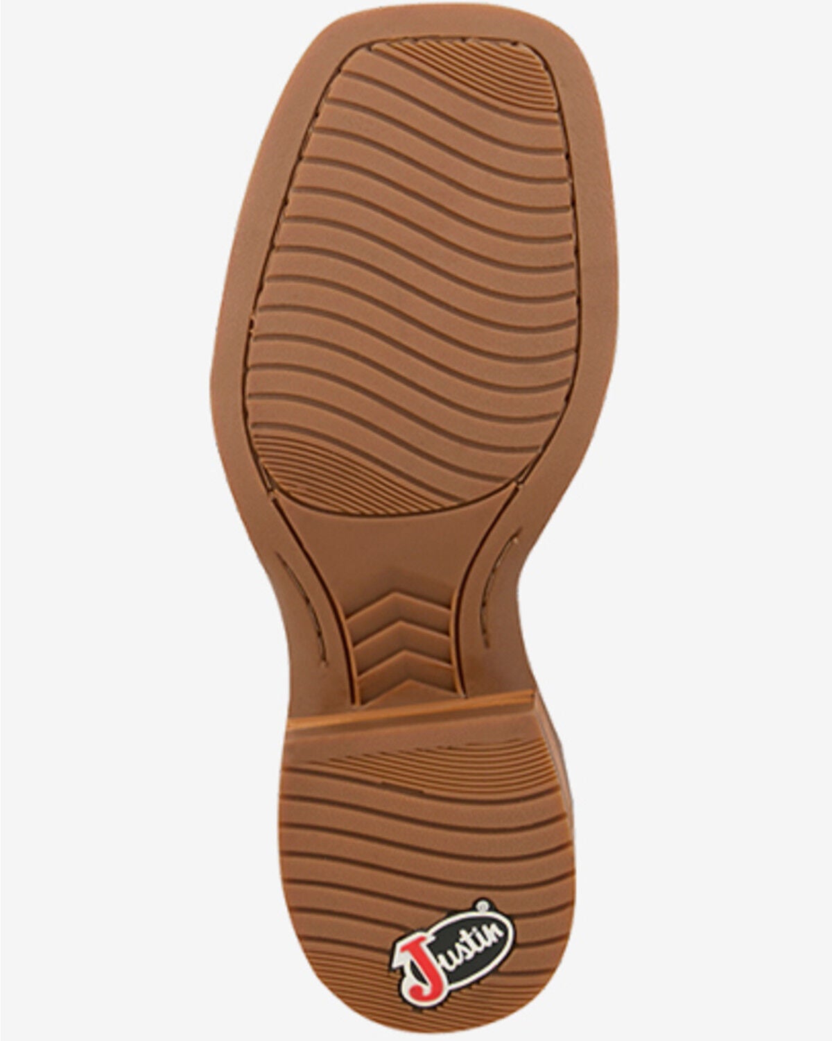 Image #7 - Justin Women's.Outlaw Ryley Performance Western Boots - Broad Square Toe, Tan/turquoise, hi-res