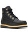 Image #1 - Harley Davidson Men's Hagerman Lace-Up Motorcycle Boots - Moc Toe, Black, hi-res