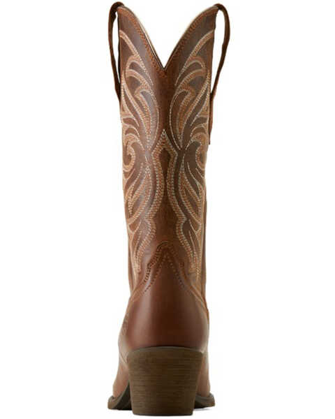 Image #3 - Ariat Women's Heritage Stretchfit Western Boots - Pointed Toe , Brown, hi-res
