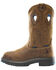 Image #3 - Steel Blue Men's 10" Heeler Wellington Work Boots - Steel Toe, Brown, hi-res