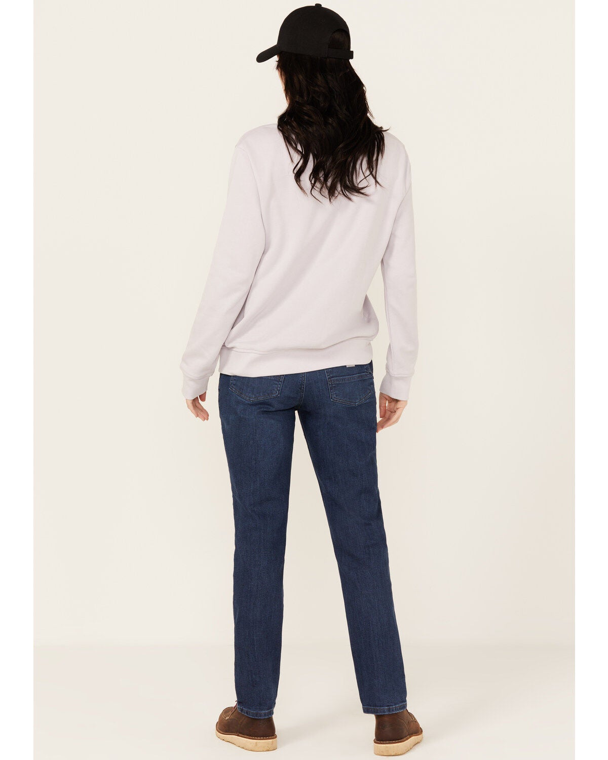 Image #3 - Carhartt Women's Rugged Flex&reg; Relaxed Fit Stretch Denim Jeans, Indigo, hi-res