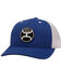 Hooey Men's Primo Mesh Back Trucker Cap, Blue, hi-res