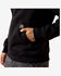 Image #4 - Ariat Men's Rebar Workman Bearded Skull Hoodie, Black, hi-res
