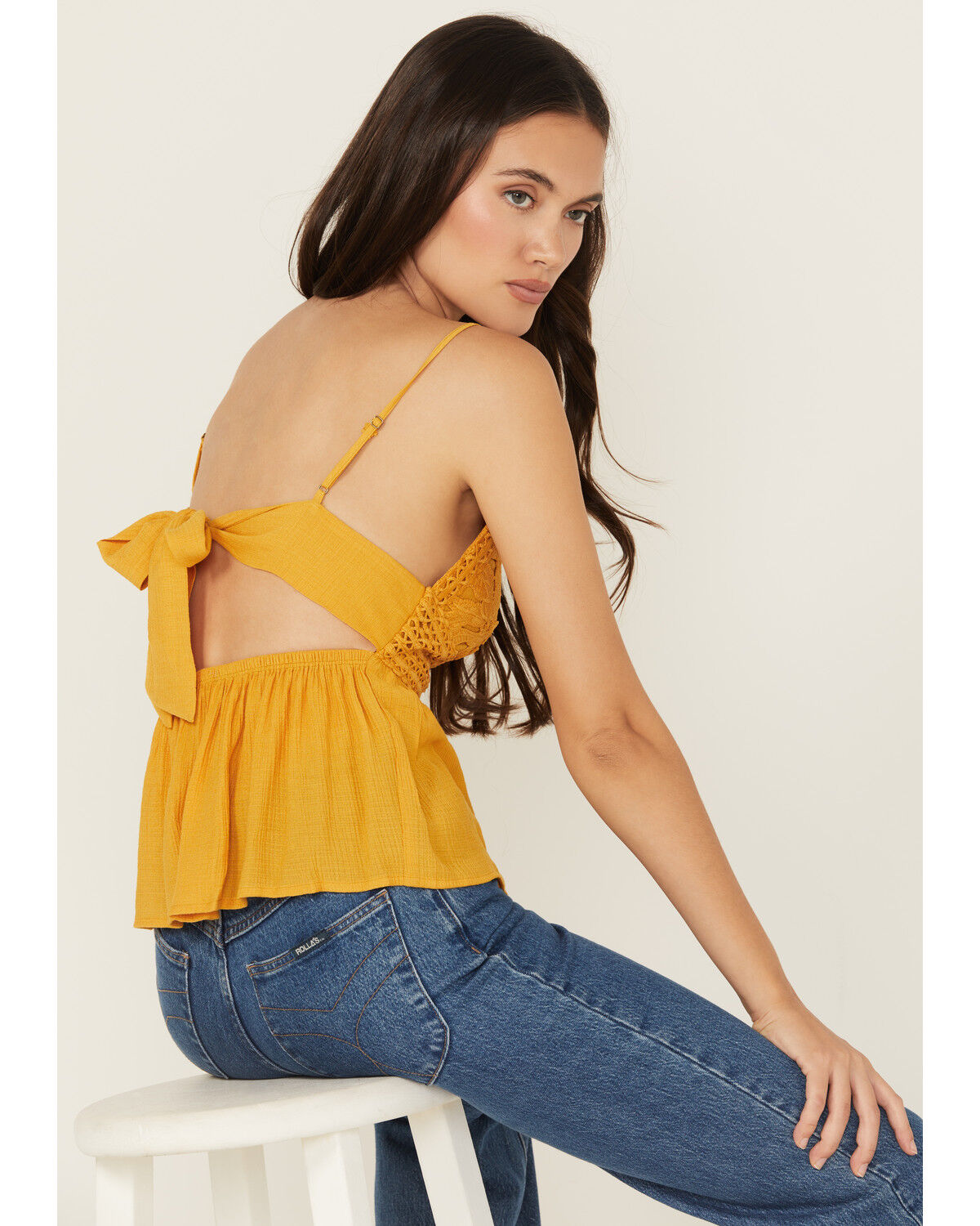 Shyanne Women's Lace Bustier Tank