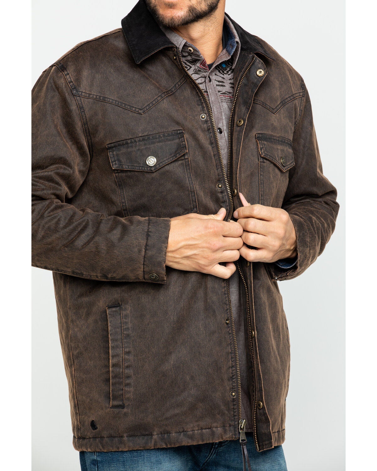 oilskin jacket