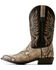 Image #2 - Ariat Men's Slick Exotic Python Western Boots - Round Toe, Brown, hi-res