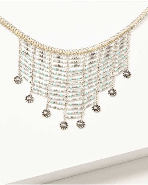 Shyanne Women's Luna Bella Chain Necklace, Silver, hi-res