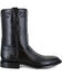 Image #2 - Lucchese Men's Ward Smooth Ostrich Roper Boots, , hi-res
