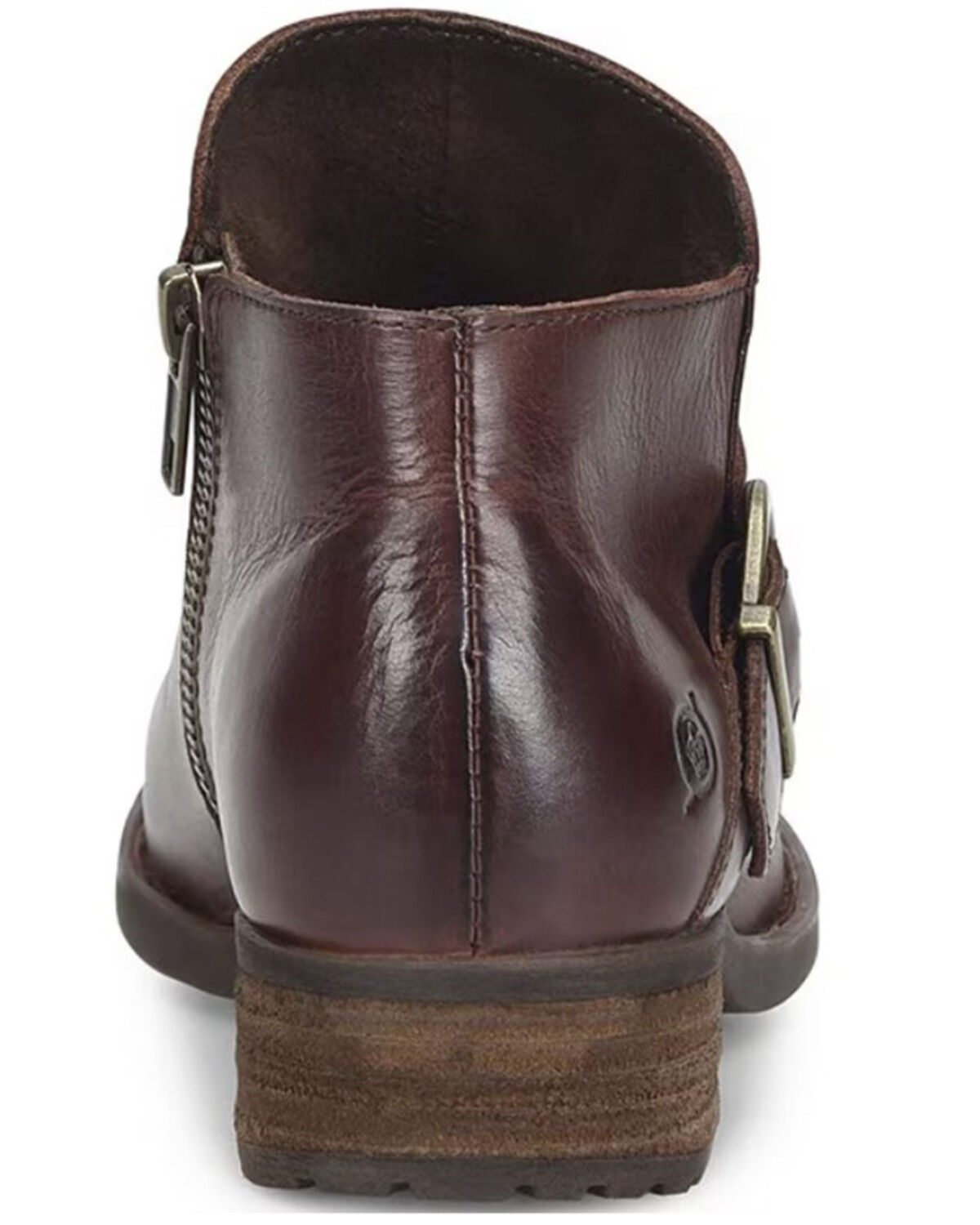 Image #5 - Born Women's Kace Booties - Round Toe, Brown, hi-res