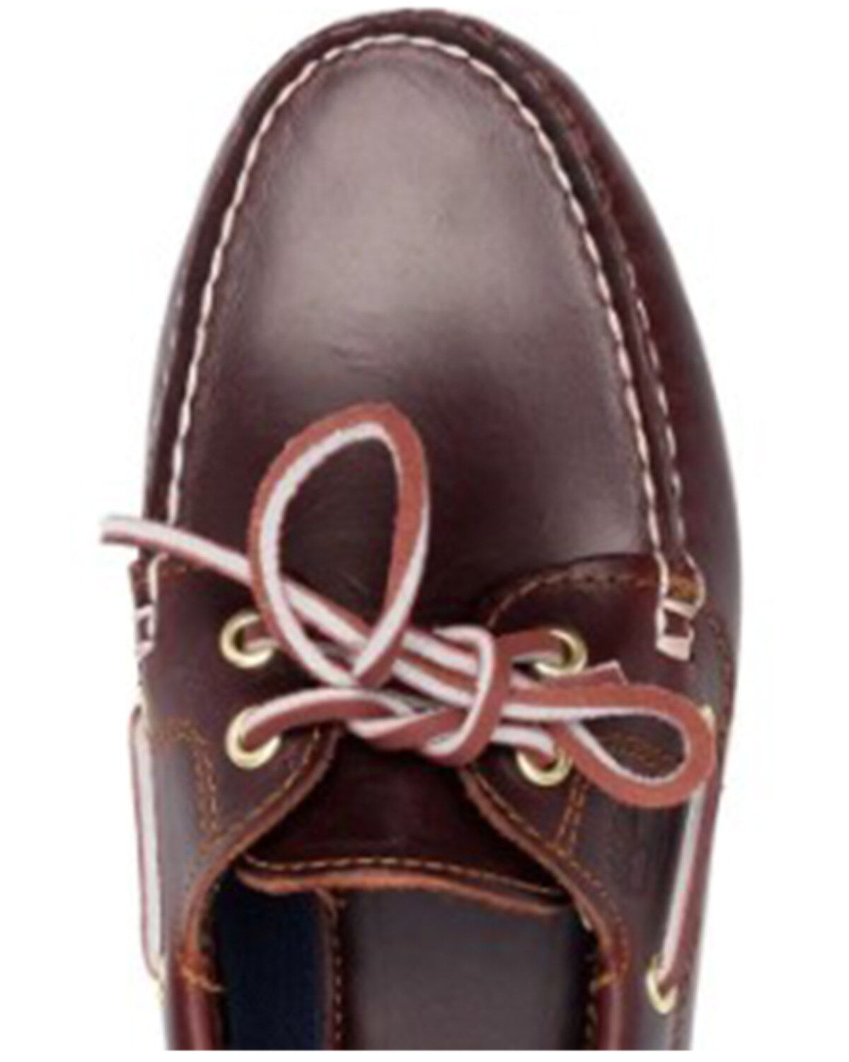 Image #4 - Timberland Women's Classic Boat 2-Eye Lace Boat Shoe - Moc Toe, Brown, hi-res