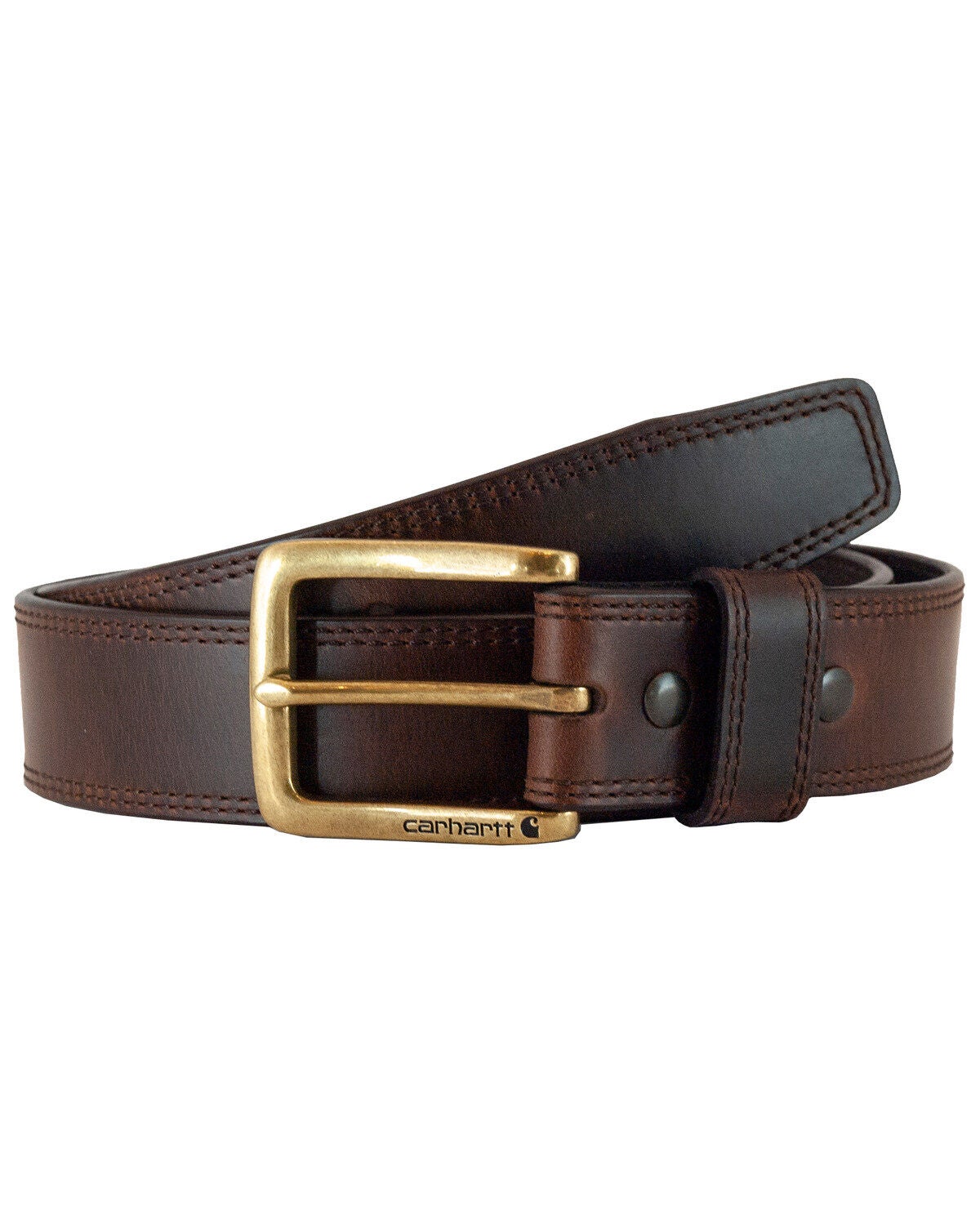 Carhartt Men's Hamilton Work Belt, Brown, hi-res