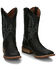 Image #8 - Justin Men's Tallyman Black Western Boots - Wide Square Toe, , hi-res