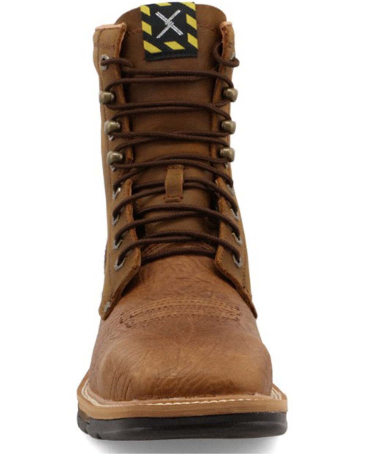 Image #4 - Twisted X Men's Lite 8" Lace-Up Work Boots - Steel Toe, , hi-res