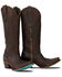 Image #1 - Lane Women's Smokeshow Tall Western Boots - Snip Toe, Cognac, hi-res