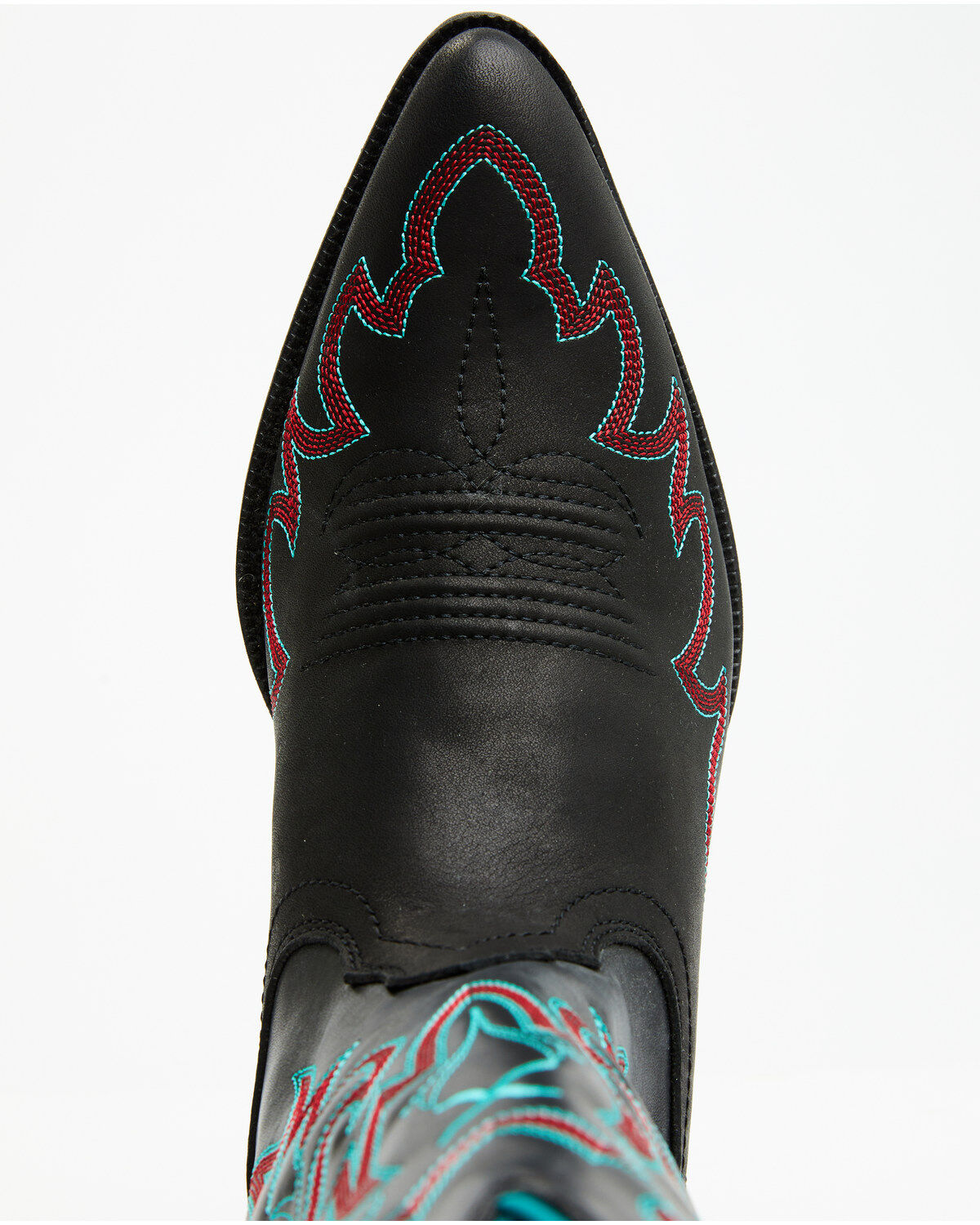 Image #6 - Twisted X Women's 12" Western Boots - Snip Toe, Black, hi-res