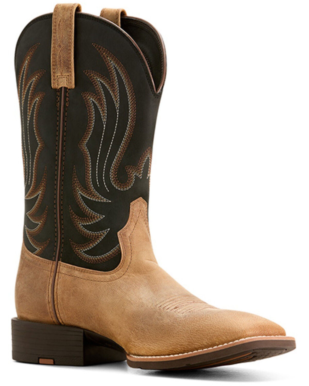 Ariat Men's Boot Barn Exclusive Sport Cason Western Boots - Broad Square Toe, Brown, hi-res
