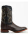 Image #2 - Cody James Men's Exotic Ostrich Western Boots - Broad Square Toe, Chocolate, hi-res