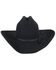 Image #2 - Cody James® Men's 3X Mesquite Pro Rodeo Wool Hat, Black, hi-res