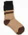 Image #1 - Cody James Men's Patton Striped Crew Socks, Brown, hi-res