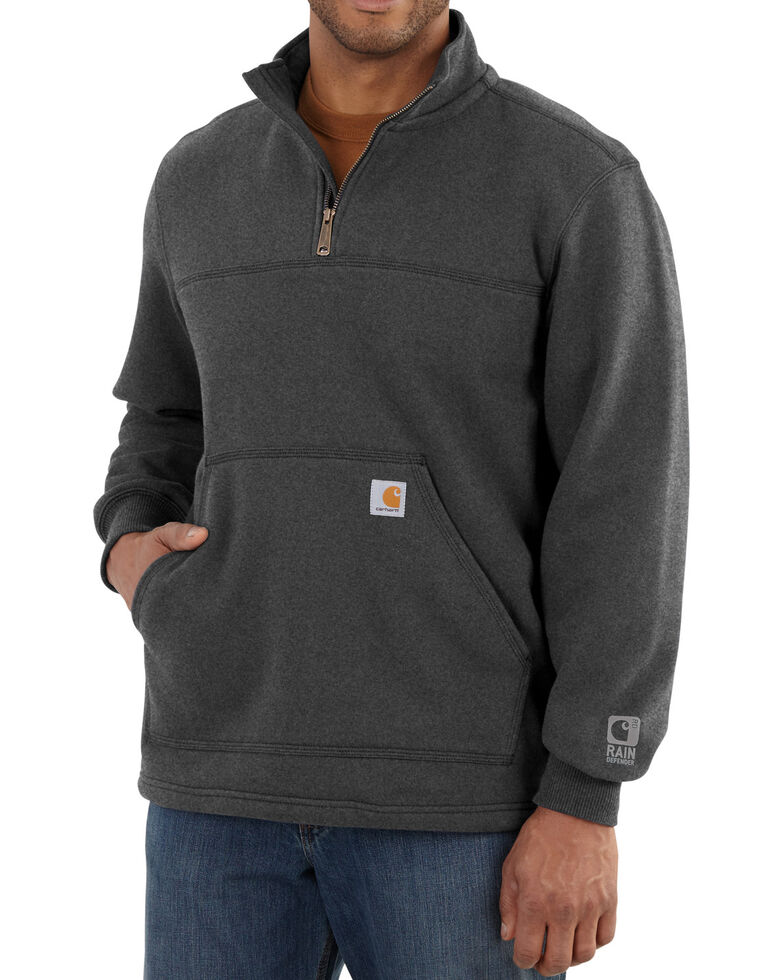 Download Carhartt Men's Rain Defender Paxton Quarter Zip Pullover ...