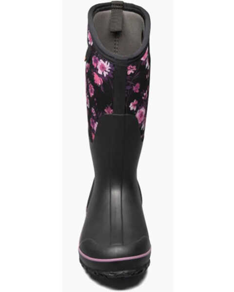 Bogs Women's Classic Tall Painterly Farm Boots - Soft Toe, Black, hi-res