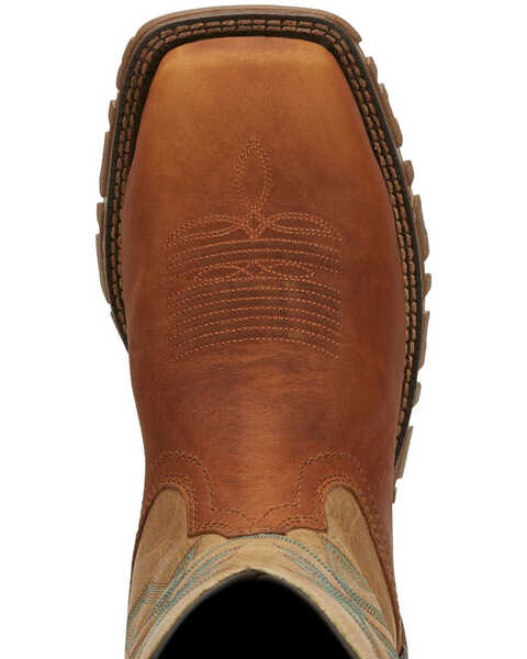 Image #6 - Tony Lama Men's Roustabout Straw Western Work Boots - Composite Toe, , hi-res