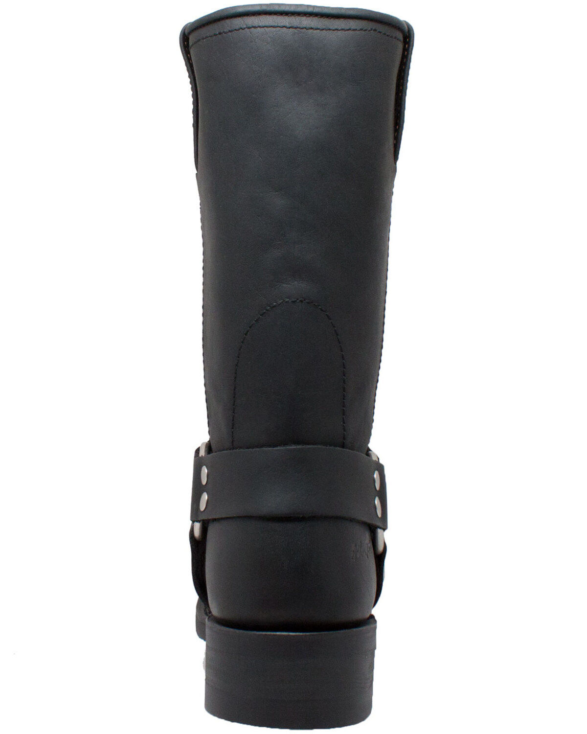 Image #3 - Ad Tec Women's 12" Harness Boots - Round Toe, Black, hi-res