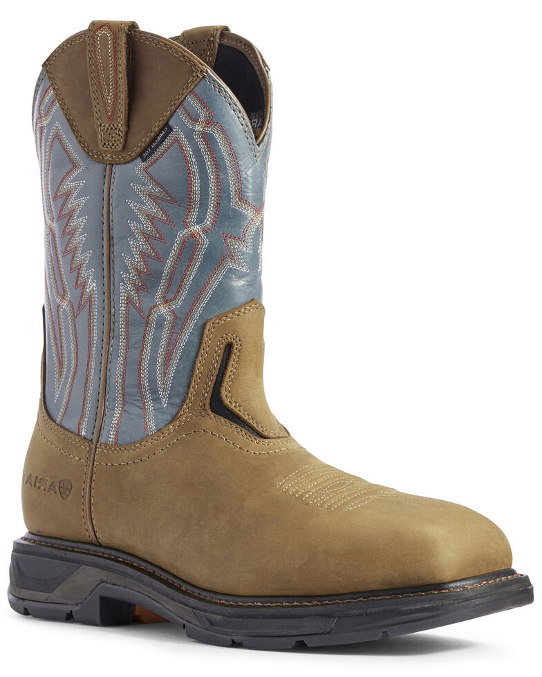ariat men's workhog composite toe work boots