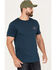 Brixton Men's Alpha Square Logo Graphic T-Shirt, Teal, hi-res