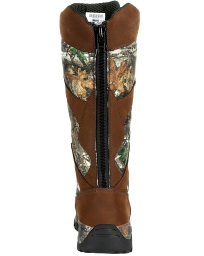 low heel snake boots
