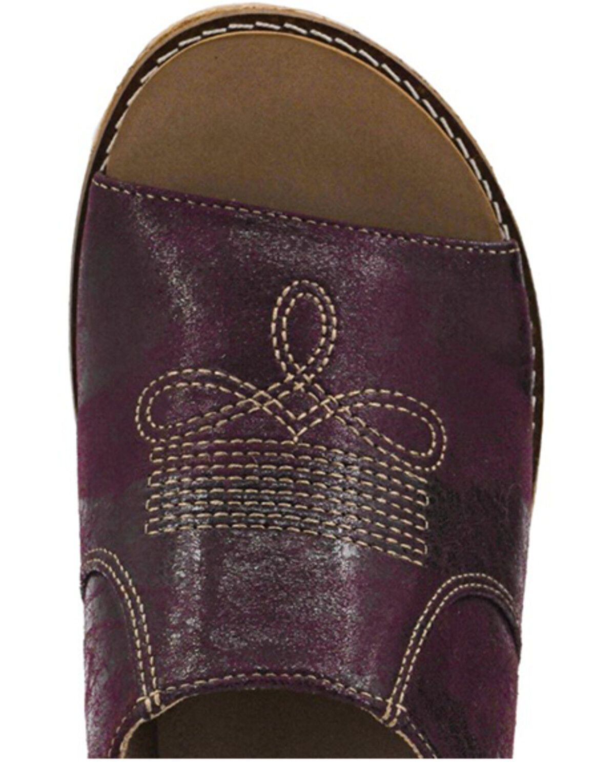 Image #4 - Corkys Women's Most Wanted Sandals, Burgundy, hi-res