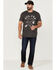 Image #2 - Flag & Anthem Men's Surplus Goods Graphic T-Shirt, Charcoal, hi-res