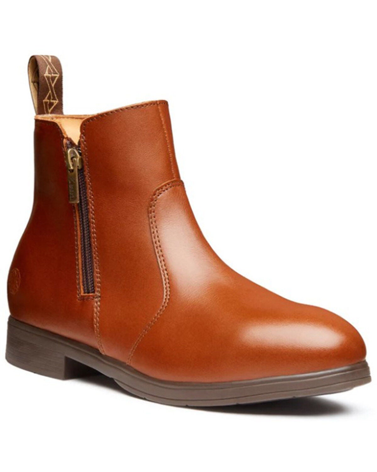 Xena Workwear Women's Omega Work Boots - Steel Toe, Brown, hi-res