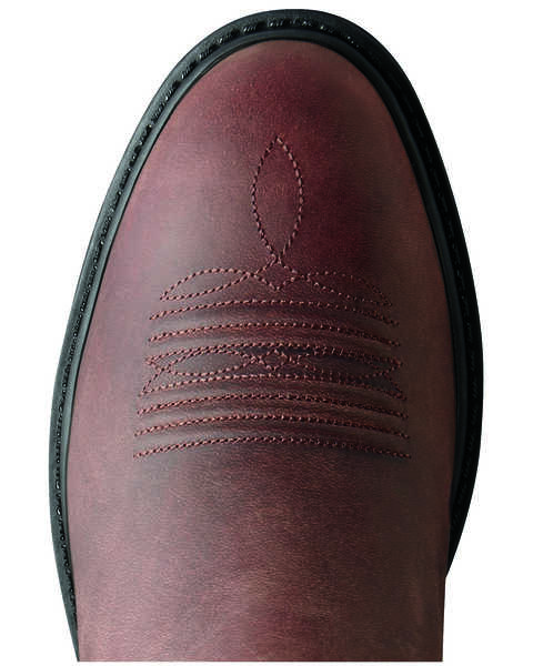 Image #3 - Ariat Brown Maverick II Pull-On Work Boots - Soft Toe, , hi-res