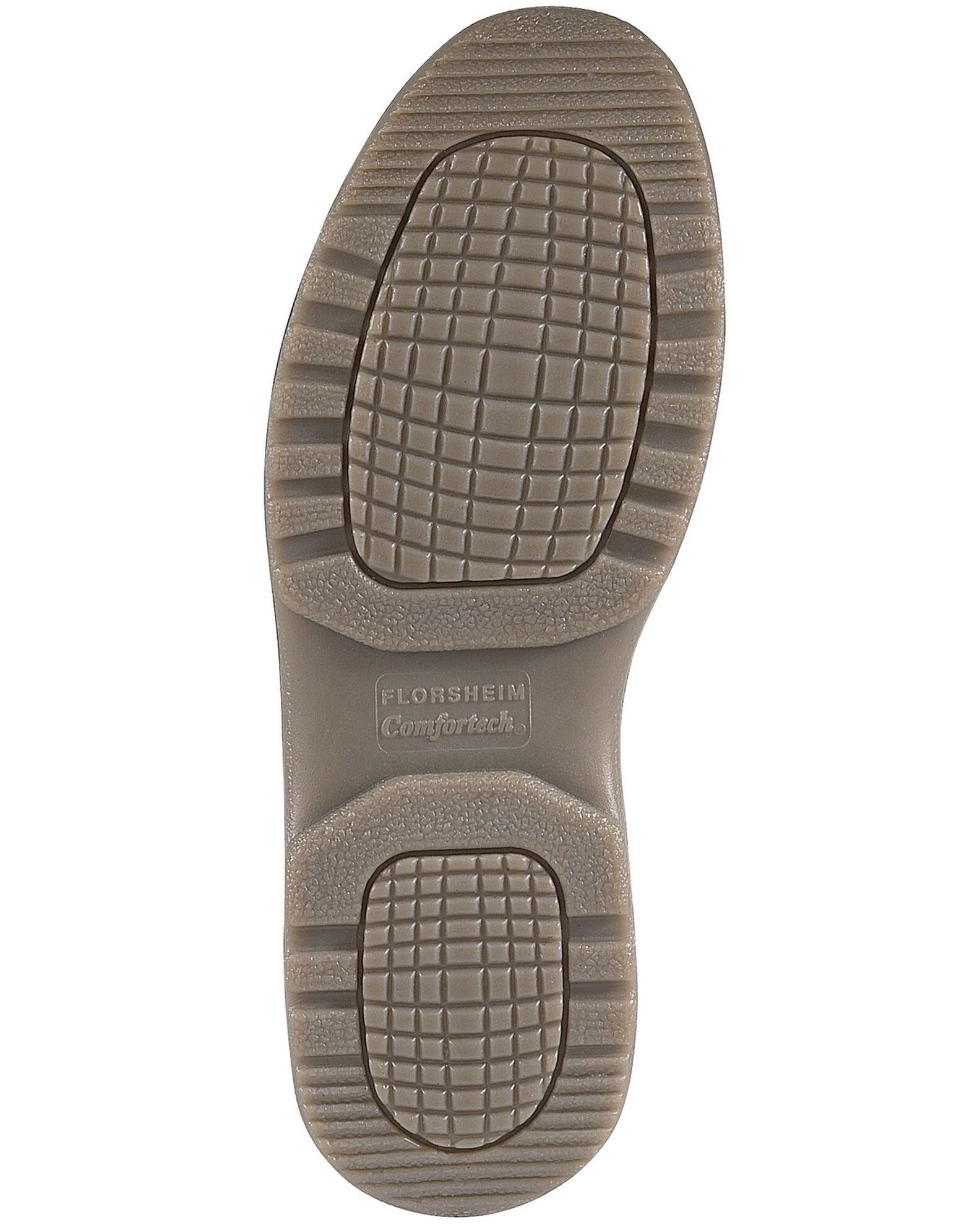Image #2 - Florsheim Women's Lucky Slip-on Work Shoes - Steel Toe, Brown, hi-res