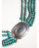 Image #3 - Paige Wallace Women's Turquoise Concho Choker Necklace, Silver, hi-res