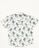 Image #3 - Cody James Toddler Boys' Amos Western Print Short Sleeve Snap Western Shirt, Blue, hi-res