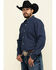 Image #3 - Cody James Core Men's Space Cowboy Geo Print Long Sleeve Western Shirt - Tall, , hi-res