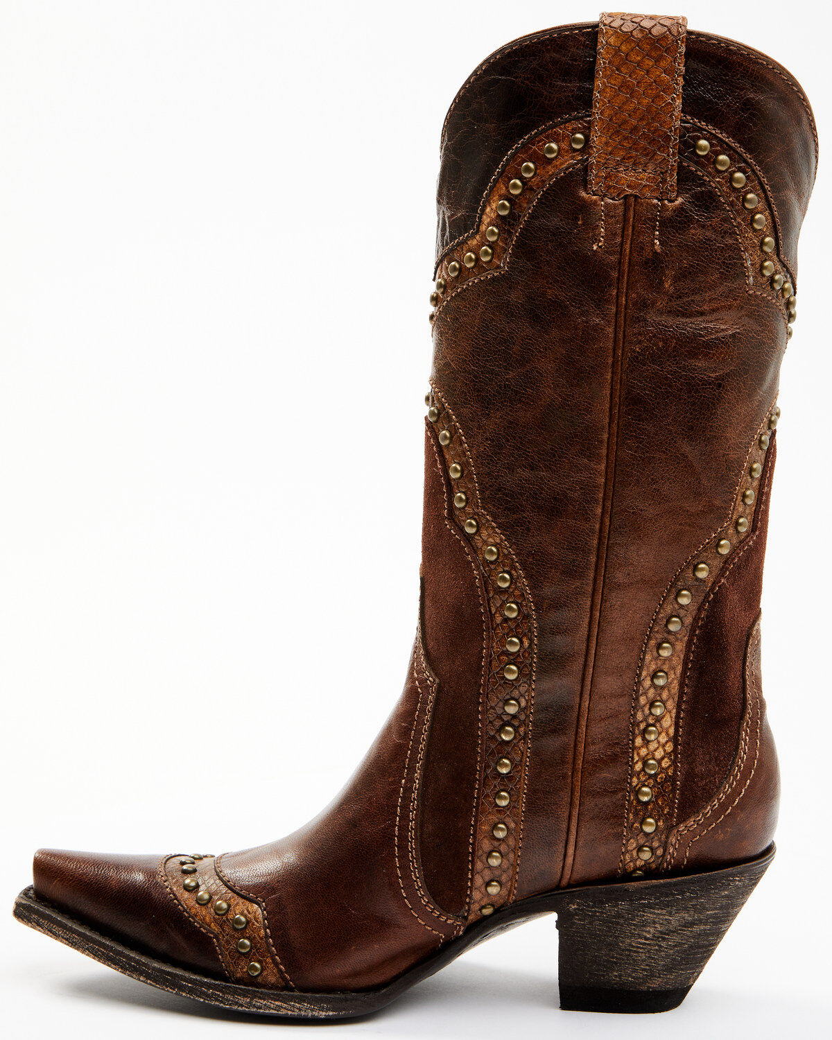 Image #3 - Idyllwind Women's Whirl Western Boot - Snip Toe, Brown, hi-res