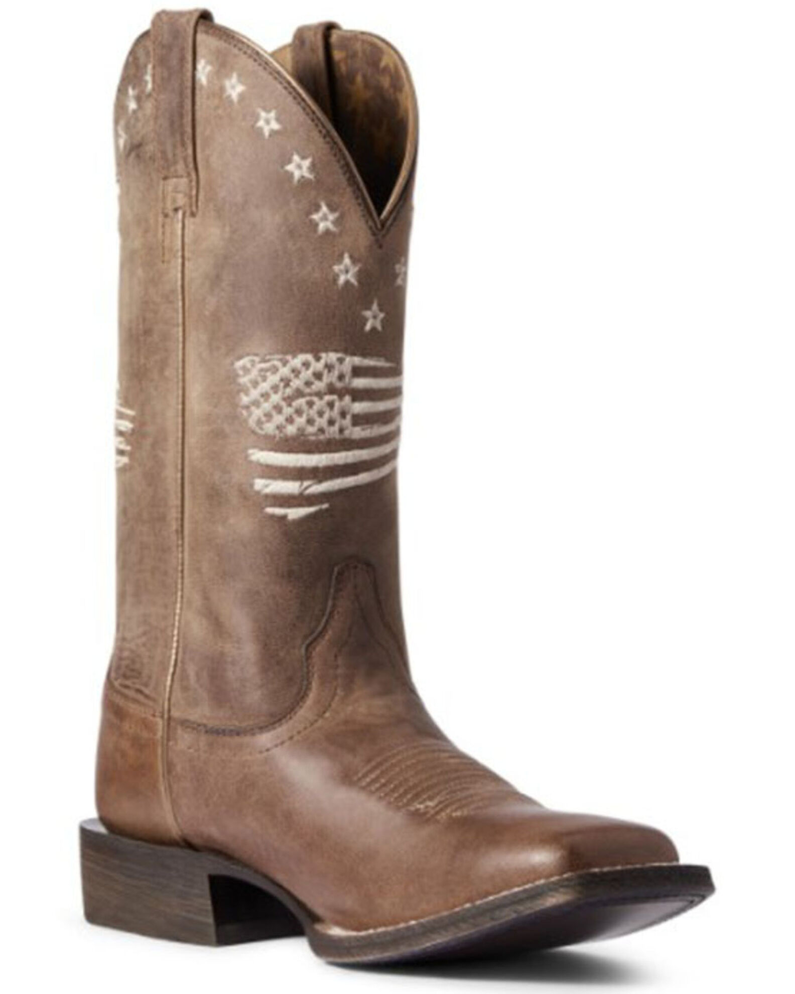 Ariat Women s Circuit Patriot Western Boots Weathered Tan 8 B