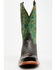 Image #4 - Hyer Men's Spearville Exotic Caiman Western Boots - Square Toe, Black, hi-res
