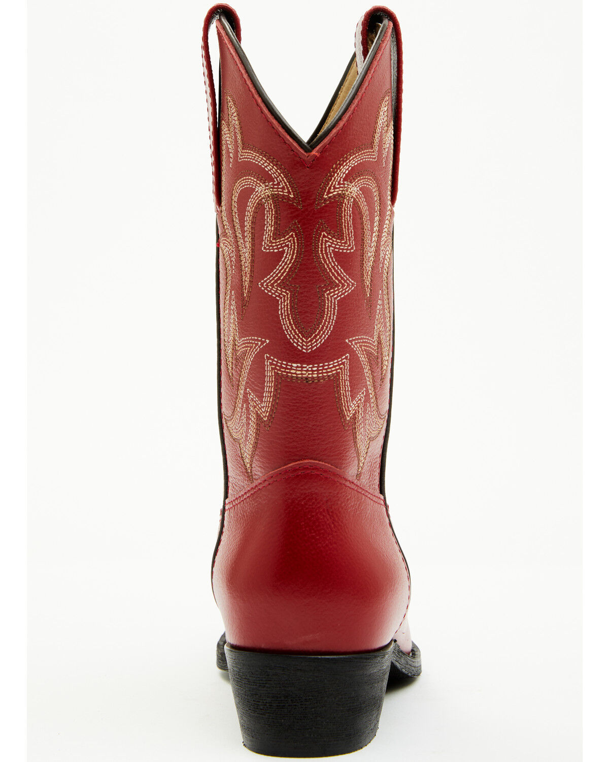 Image #5 - Shyanne Girls' Little Lucille Western Boots - Snip Toe, Red, hi-res