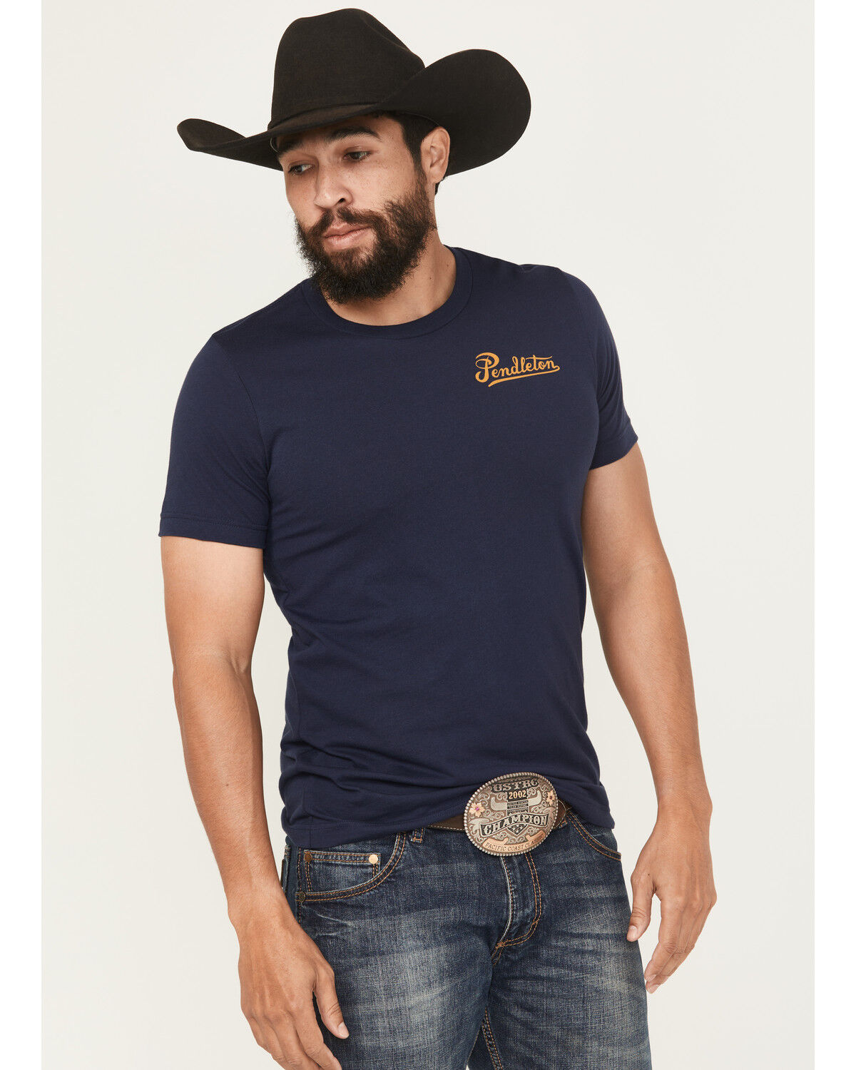 Product Name:  Pendleton Men's Ranch Logo Short Sleeve Graphic T-Shirt