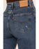 Image #4 - Levi's Premium Women's Dark Wash 70s High Rise Stretch Flare Jeans, Dark Wash, hi-res