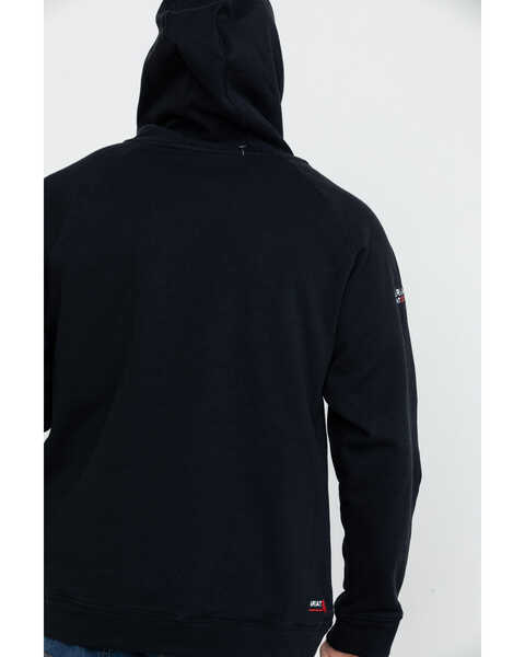 Image #2 - Ariat Men's FR Primo Fleece Logo Hooded Work Sweatshirt , , hi-res