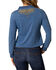 Image #2 - Kimes Ranch Women's Bluebell Embroidered Long Sleeve Polo, Blue, hi-res
